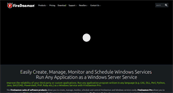 Desktop Screenshot of firedaemon.com