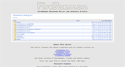 Desktop Screenshot of mirror.firedaemon.com